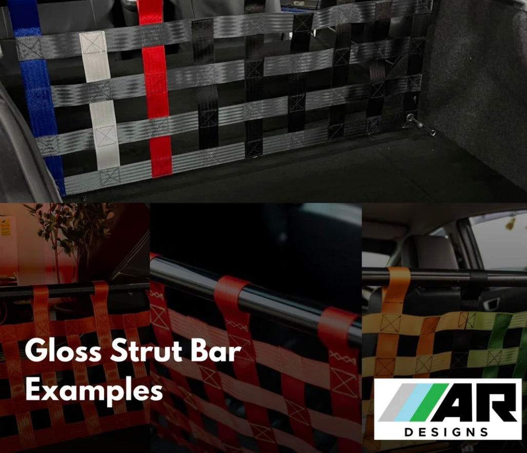 Custom carbon fibre rear seat delete kit