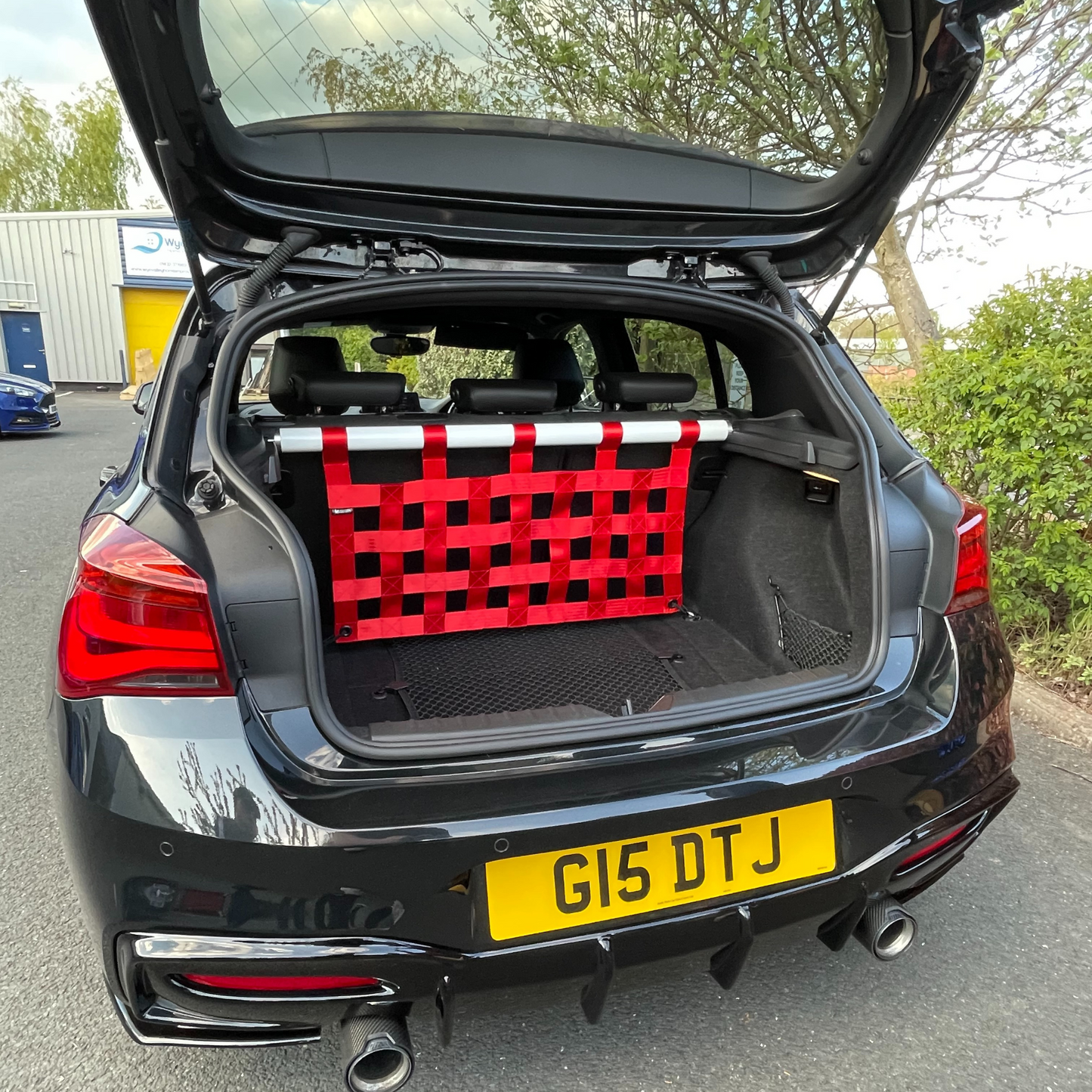 BMW 1 Series F21 M135i M140i Strut bar and Cargo net - AR DESIGNS UK
