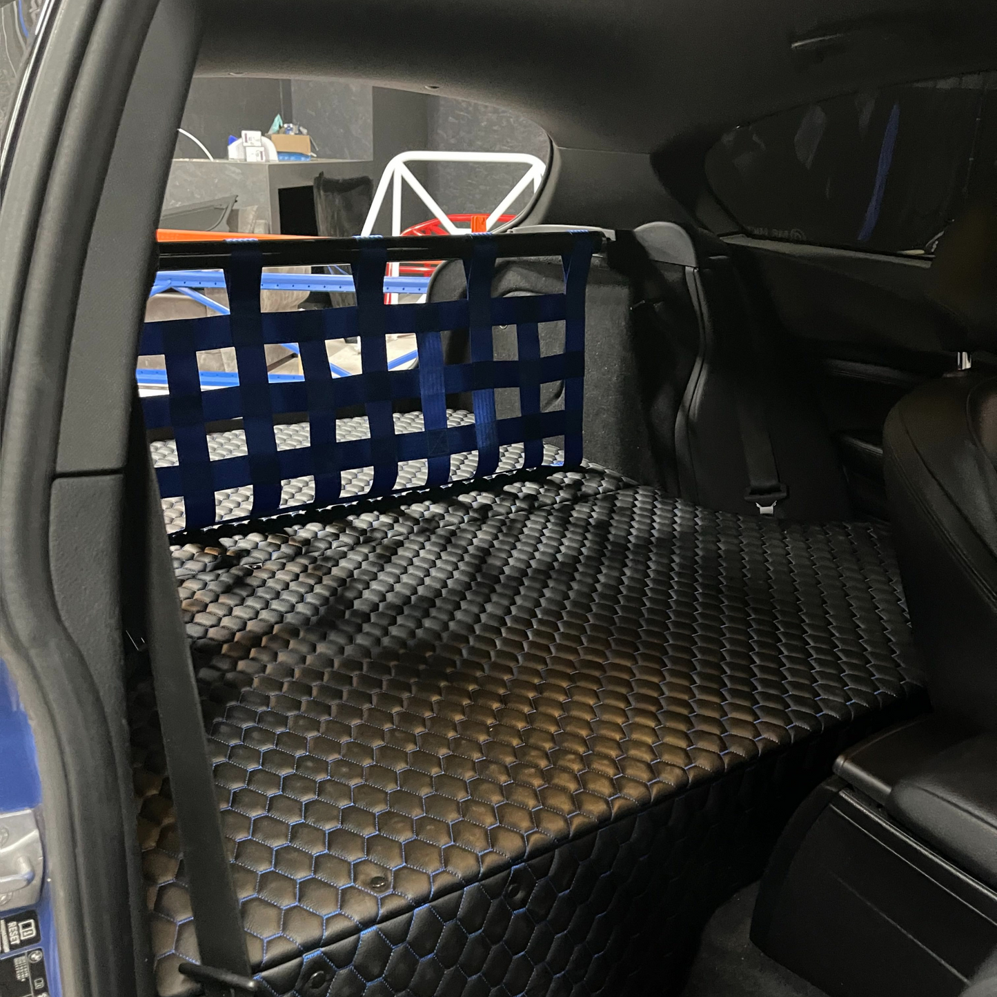 BMW 1 Series F21 M135i M140i Strut bar and Cargo net - AR DESIGNS UK