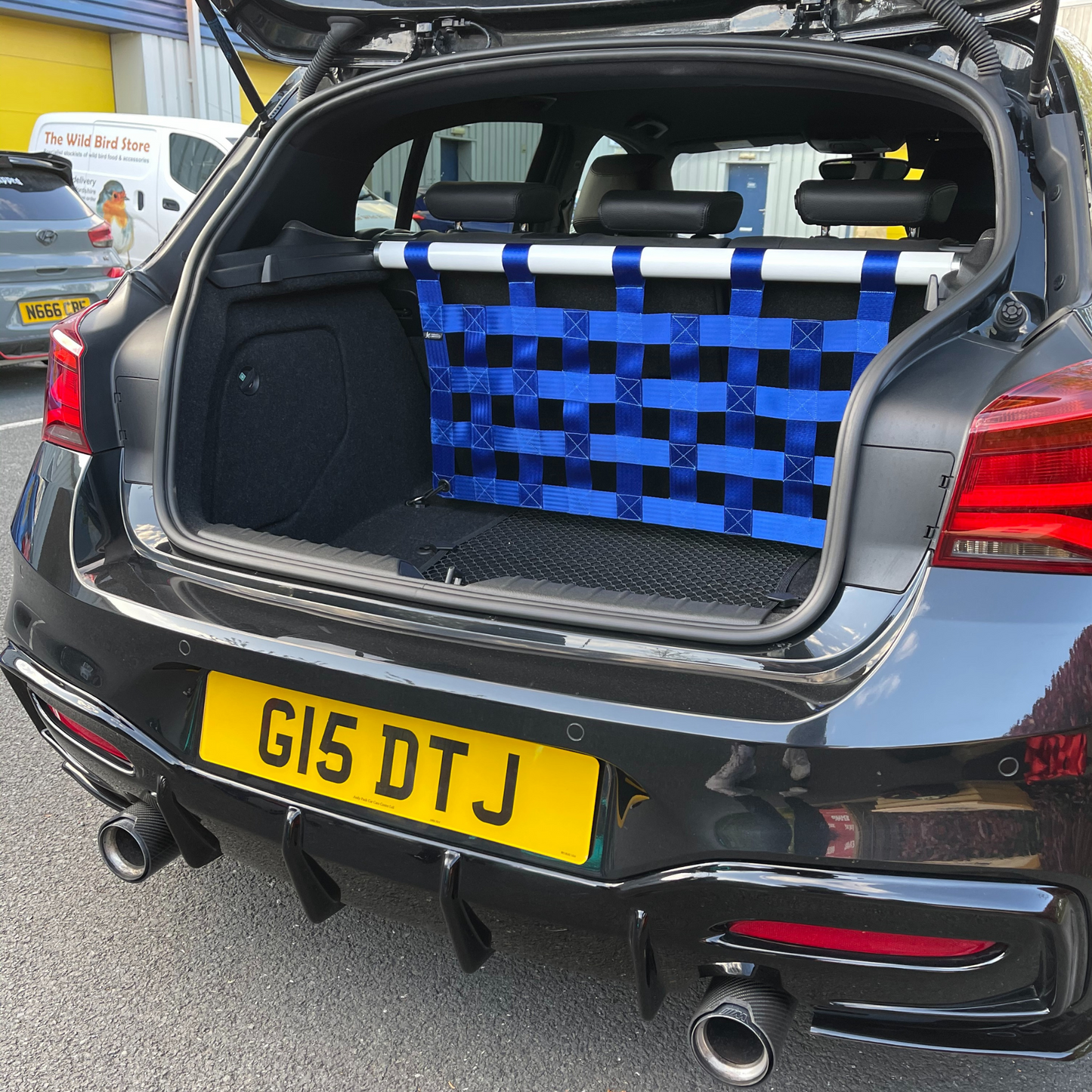 BMW 1 Series F21 M135i M140i Strut bar and Cargo net - AR DESIGNS UK