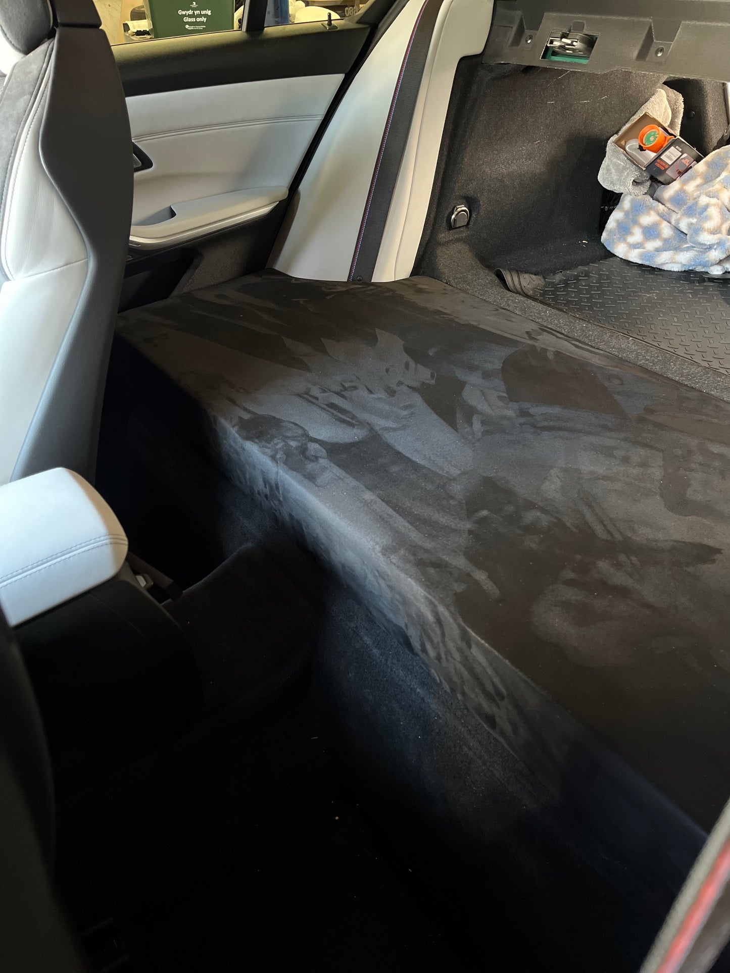 BMW 3 Series G80 Rear seat delete