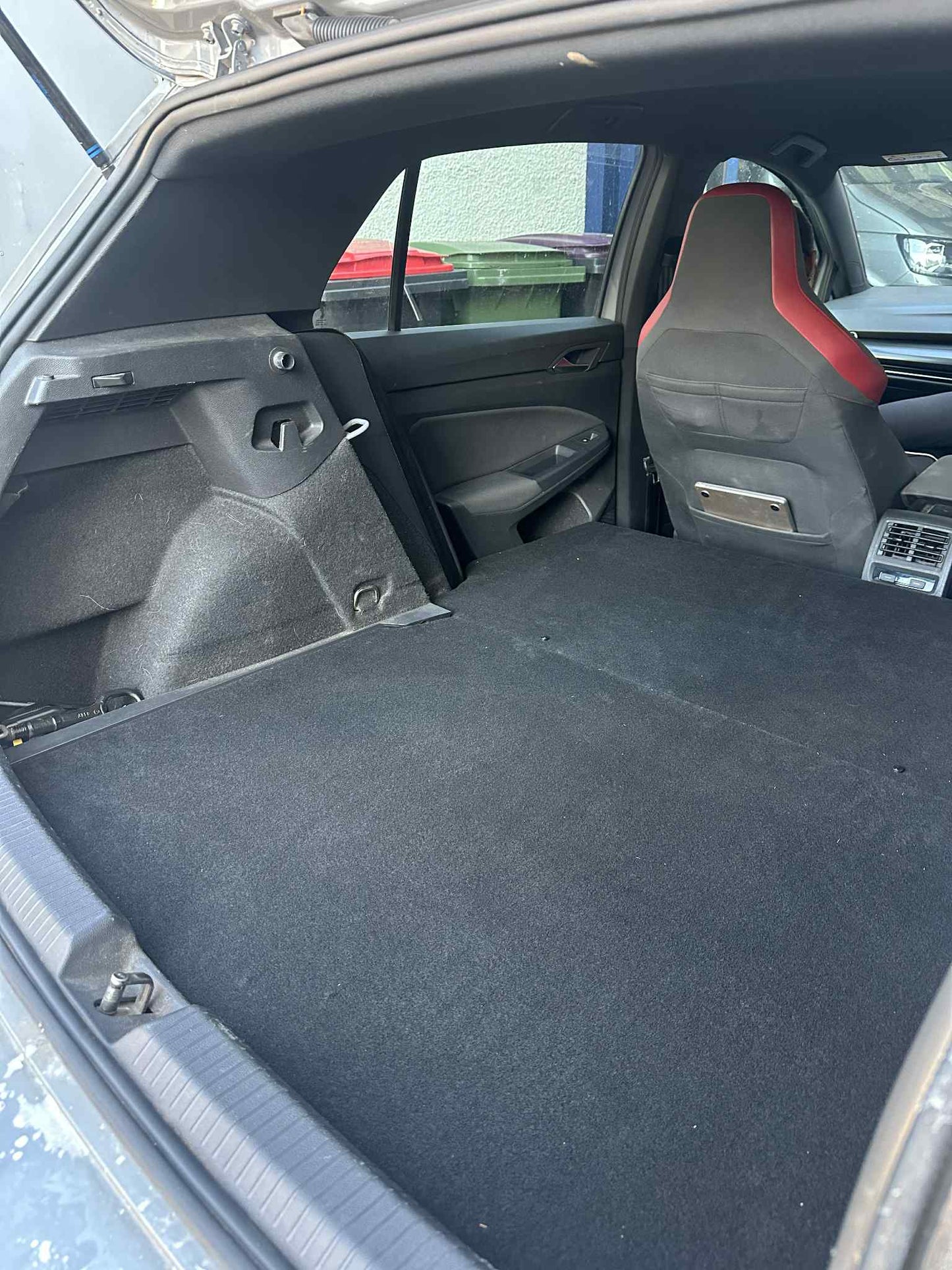 VW MK8 golf R rear seat delete kit