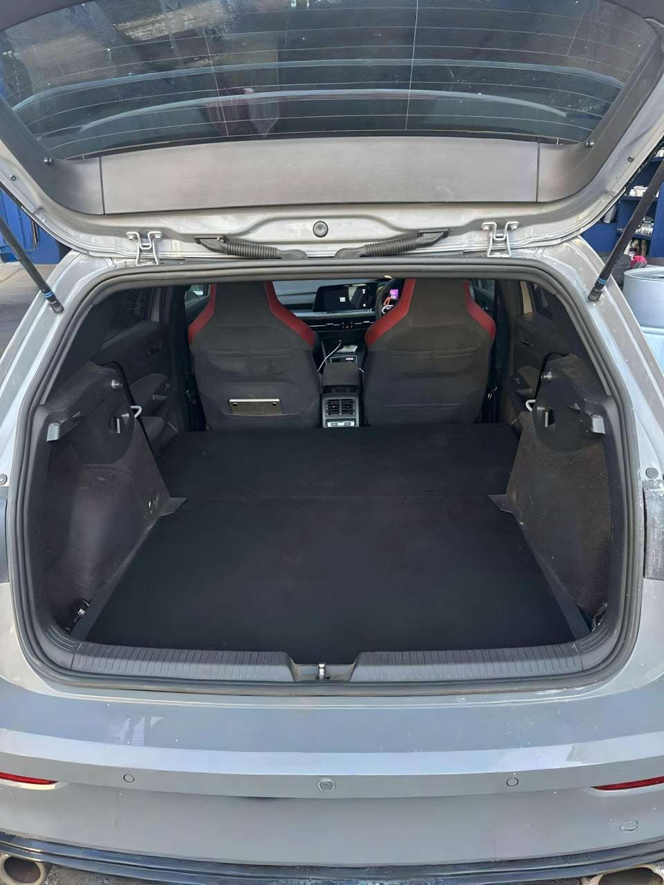 VW MK8 golf R rear seat delete kit