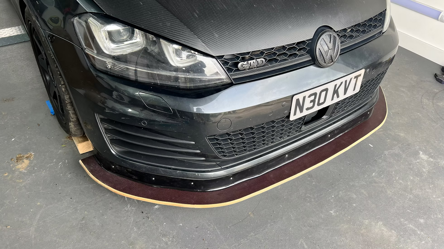 MGC Modifications Volkswagen Golf mk7 GTI / R Splitter Kit By MGC Modifications