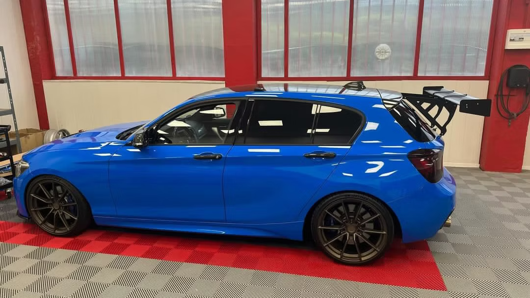 BMW 1 Series hatchback Touring Car Style Spoiler Kit by MGC Modifications