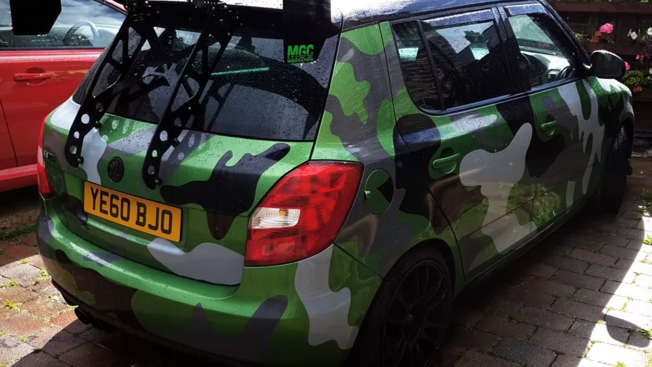 Skoda Fabia 5J Spoiler Kit By MGC Modifications