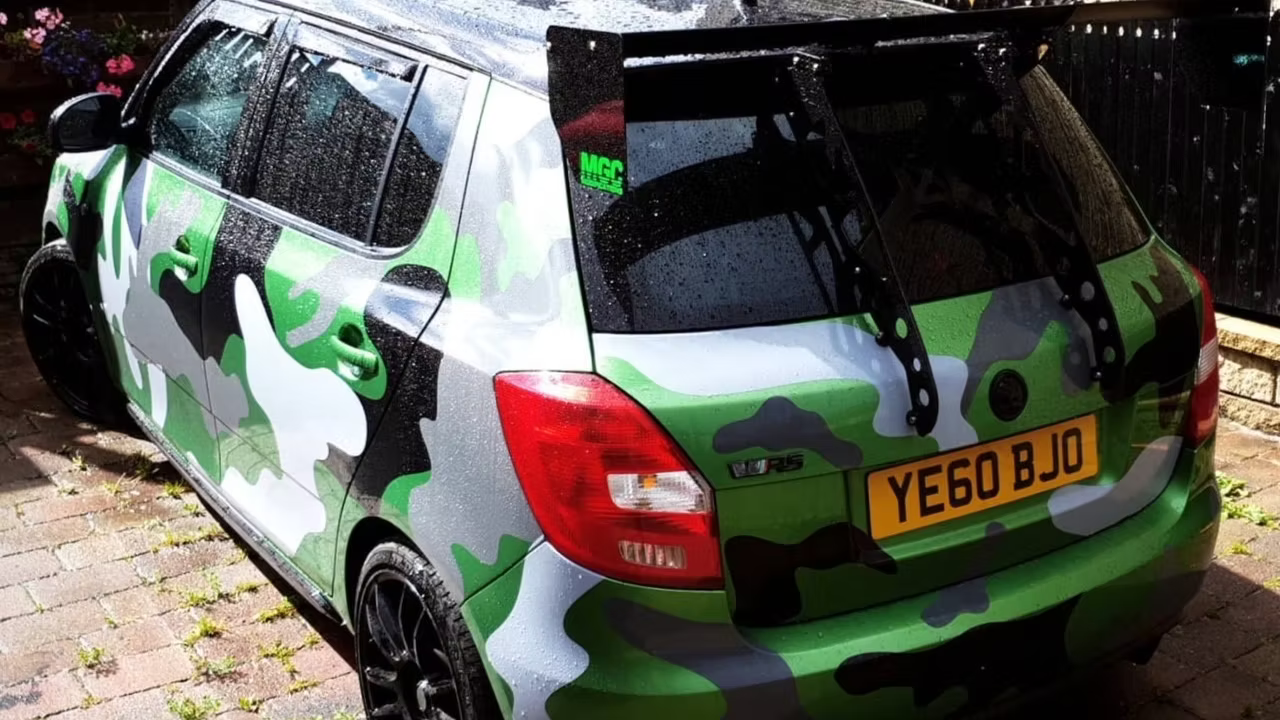 Skoda Fabia 5J Spoiler Kit By MGC Modifications