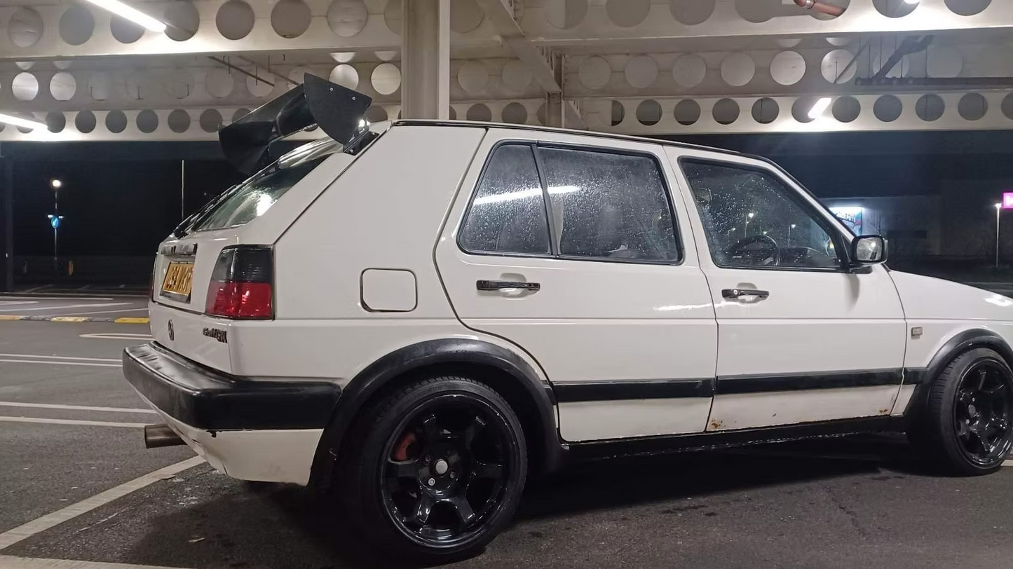Volkswagen Golf mk2 Side Mount Spoiler Kit By MGC Modifications