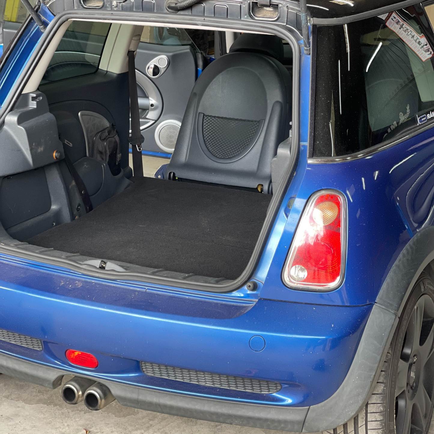 Mini Cooper R50 R53 Rear Seat Delete