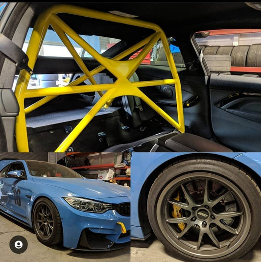 BMW F80 M3 - Bolt In Half Roll Cage - AR DESIGNS UK