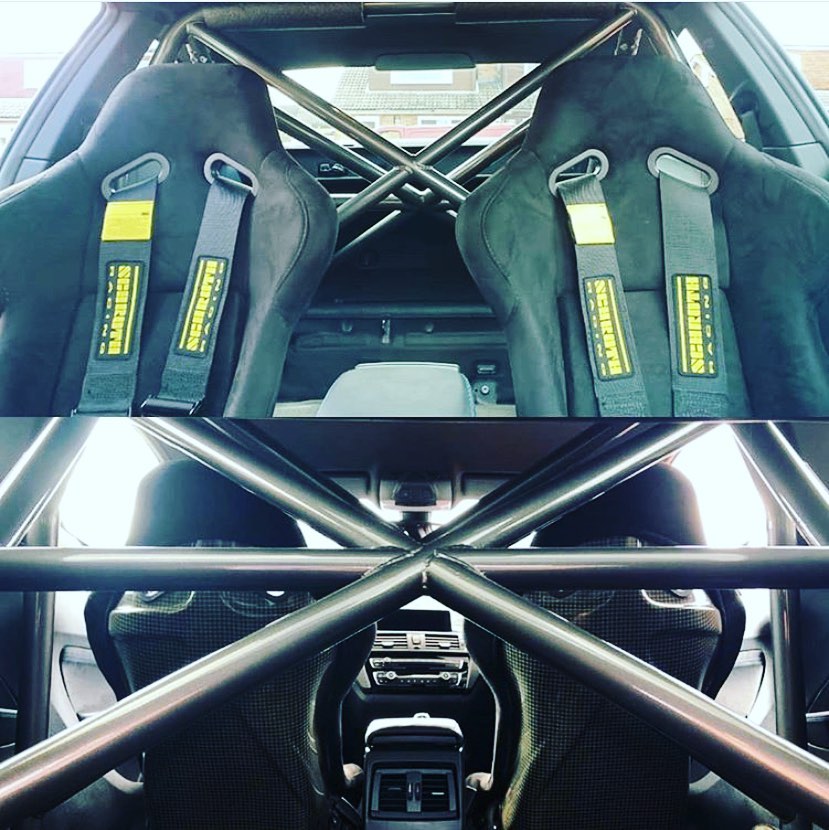 BMW F87 F22 2-Series M2 Bolt In Half Roll Cage - AR DESIGNS UK