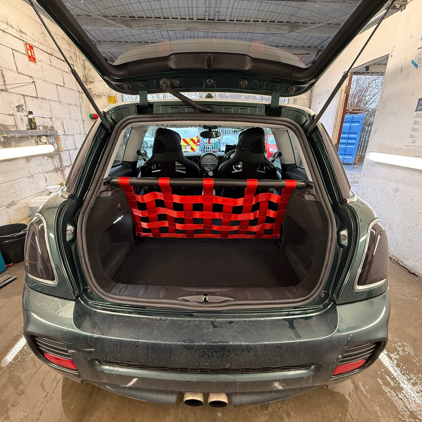 Mini Cooper S R56 Rear Seat Delete