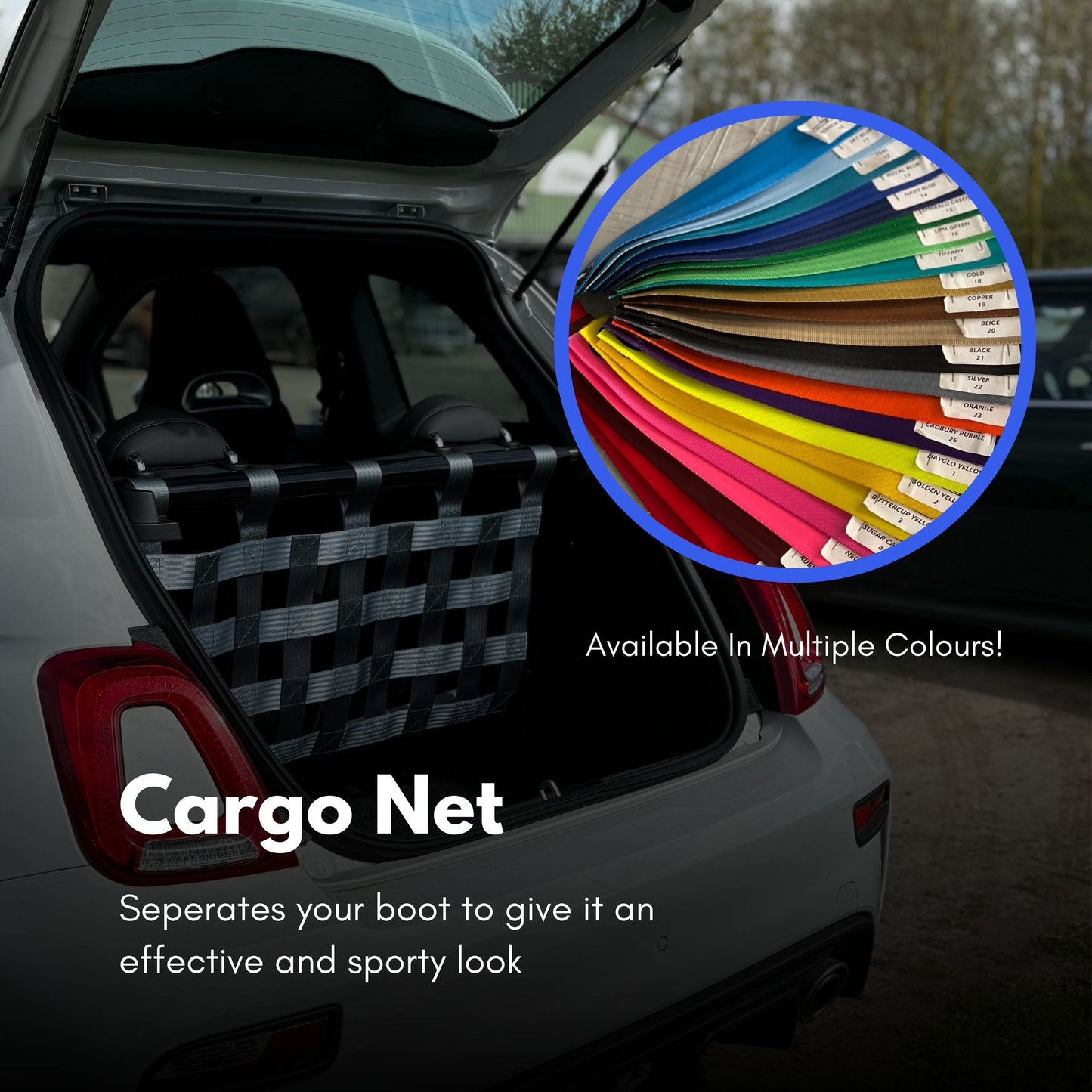 BMW 3 Series E92 Strut bar and Cargo net - AR DESIGNS UK