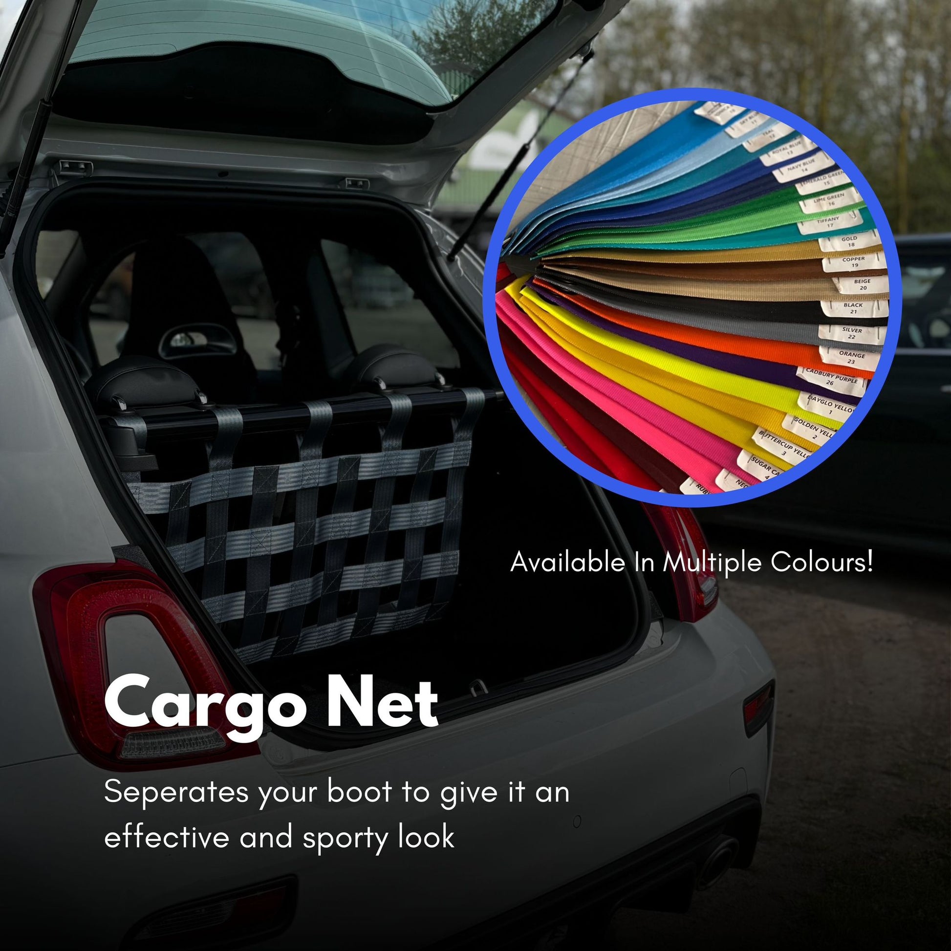 BMW 3 Series E92 Strut bar and Cargo net - AR DESIGNS UK