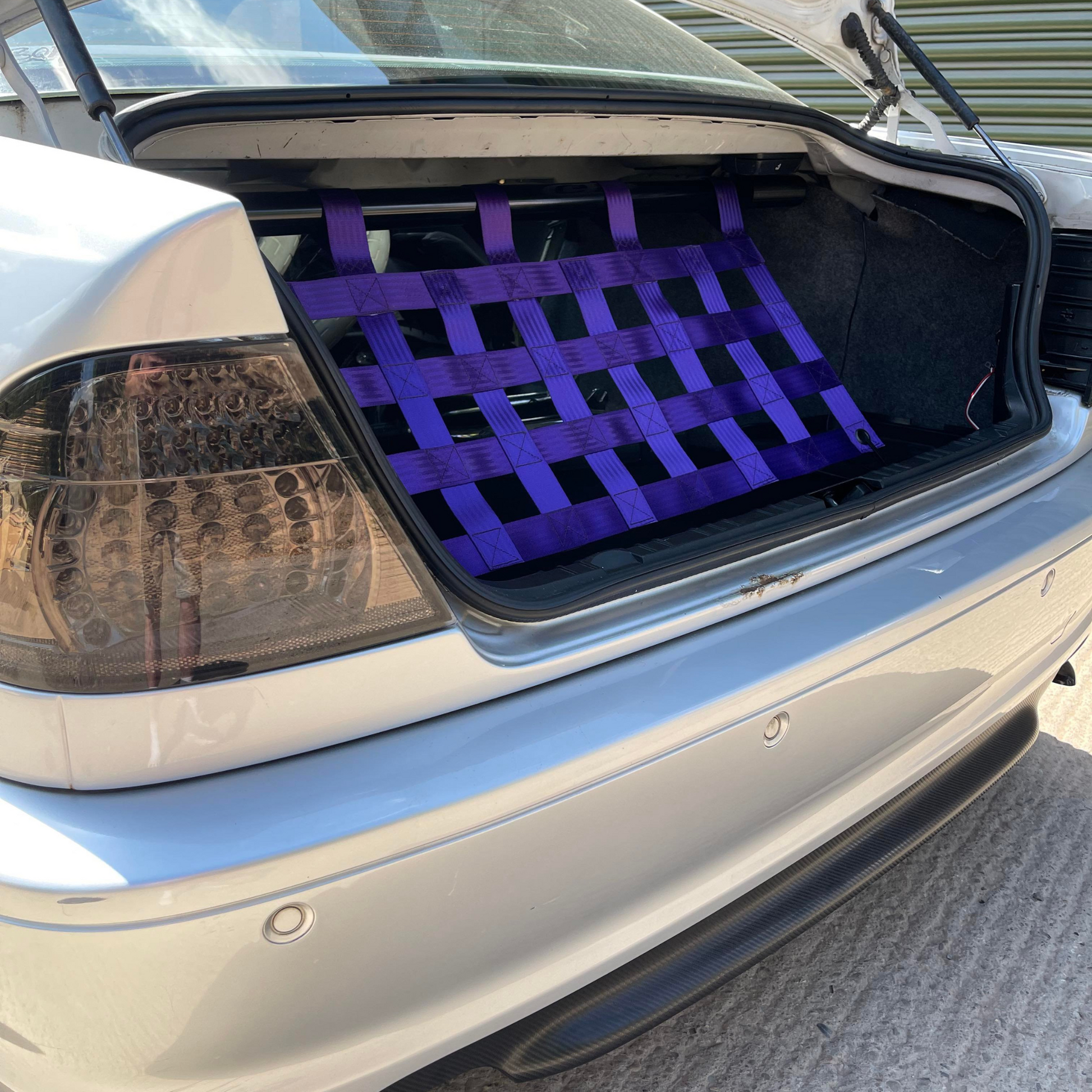 BMW 3 Series E46 Compact Strut bar and Cargo net - AR DESIGNS UK