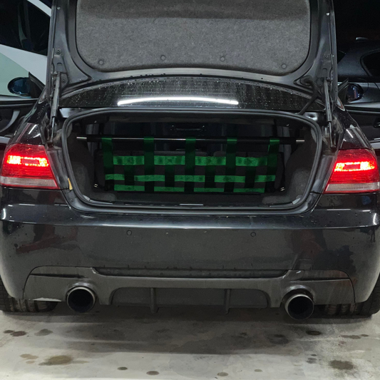 BMW 3 Series E92 Strut bar and Cargo net - AR DESIGNS UK