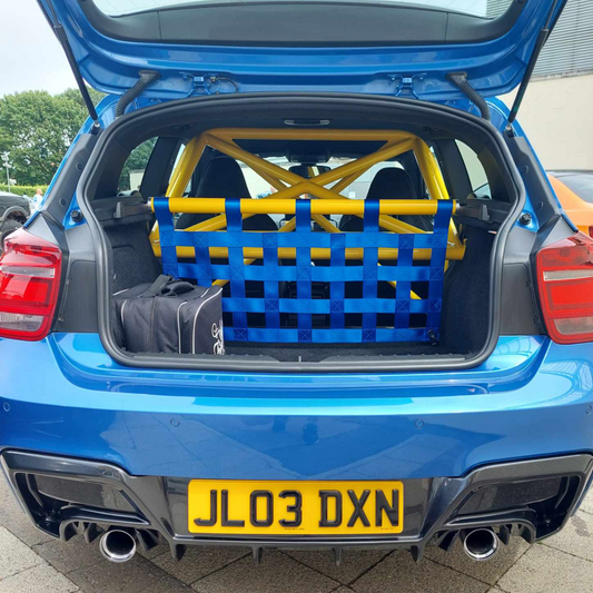 BMW 1 Series F21 M135i M140i Strut bar and Cargo net - AR DESIGNS UK