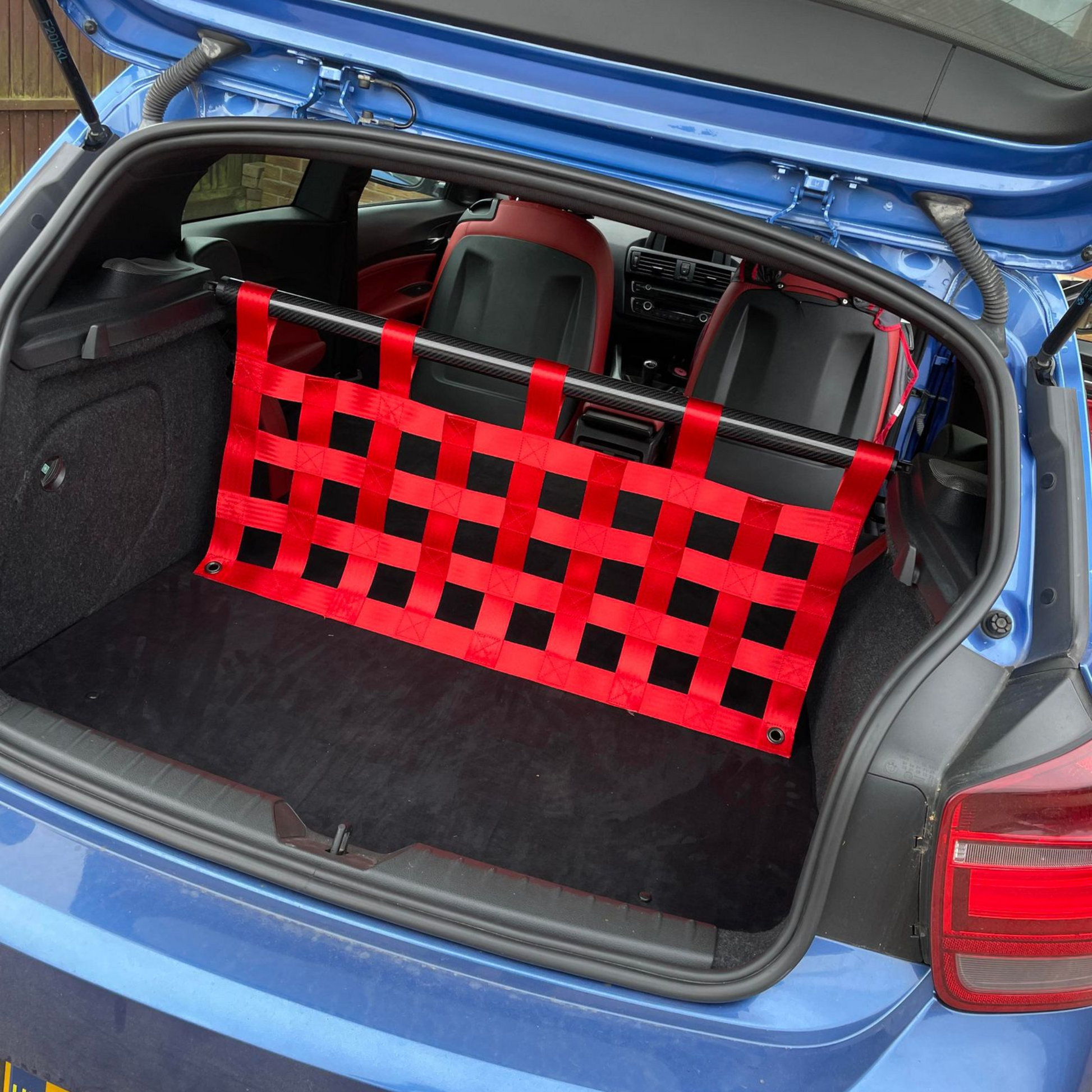 BMW 1 Series F21 M135i M140i Strut bar and Cargo net - AR DESIGNS UK