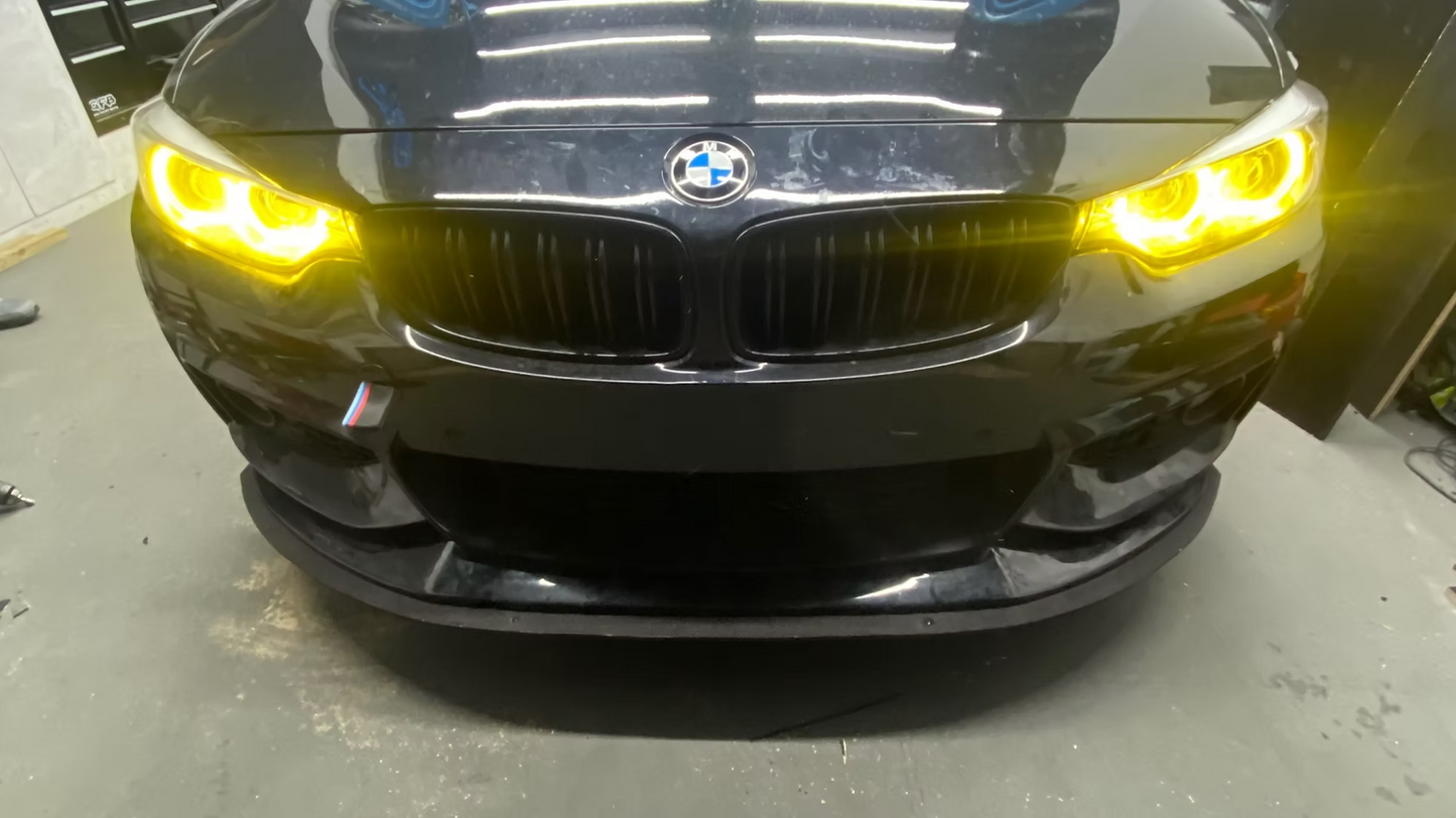 BMW F series 3 & 4 Series Splitter Kit by MGC Modification