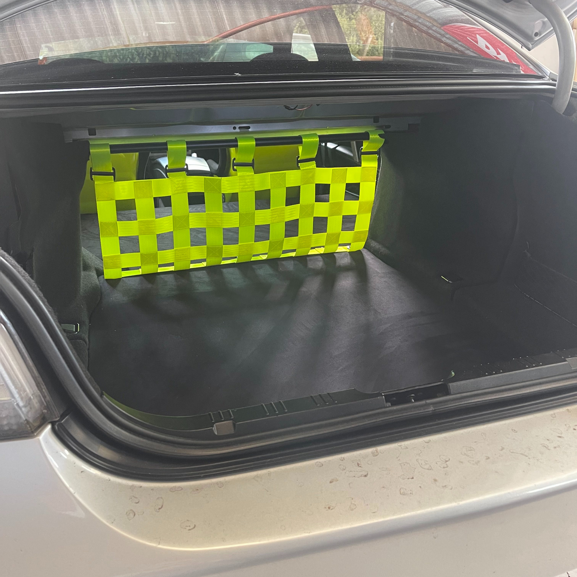 BMW 5 Series E60 M5 Strut bar and Cargo net - AR DESIGNS UK
