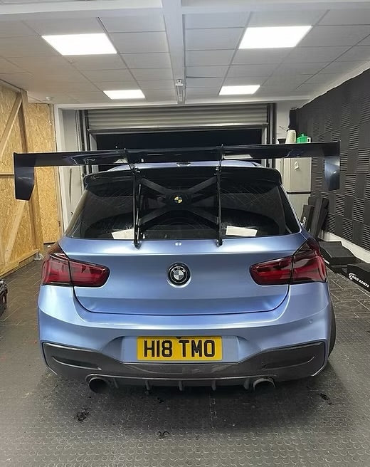 BMW 1 Series hatchback Spoiler Kit by MGC modifications