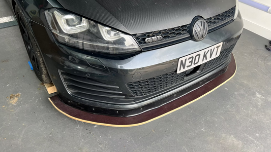 MGC Modifications Volkswagen Golf mk7 GTI / R Splitter Kit By MGC Modifications