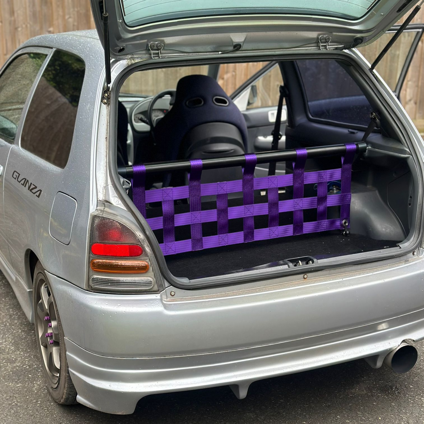 Toyota Starlet Glanza V EP91 Rear Seat Delete