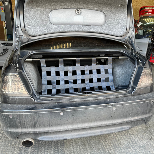 BMW 3 Series E46 Compact Strut bar and Cargo net - AR DESIGNS UK