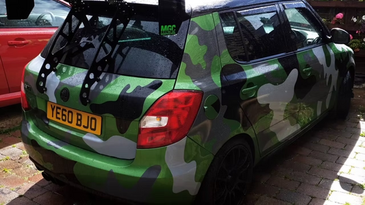 Skoda Fabia 5J Spoiler Kit By MGC Modifications