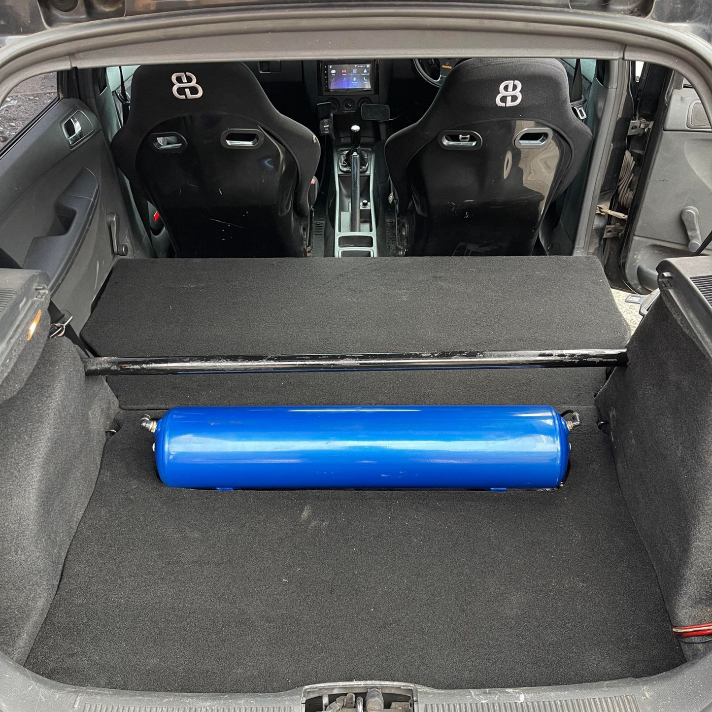 Skoda Fabia VRS Mk1 Rear seat delete