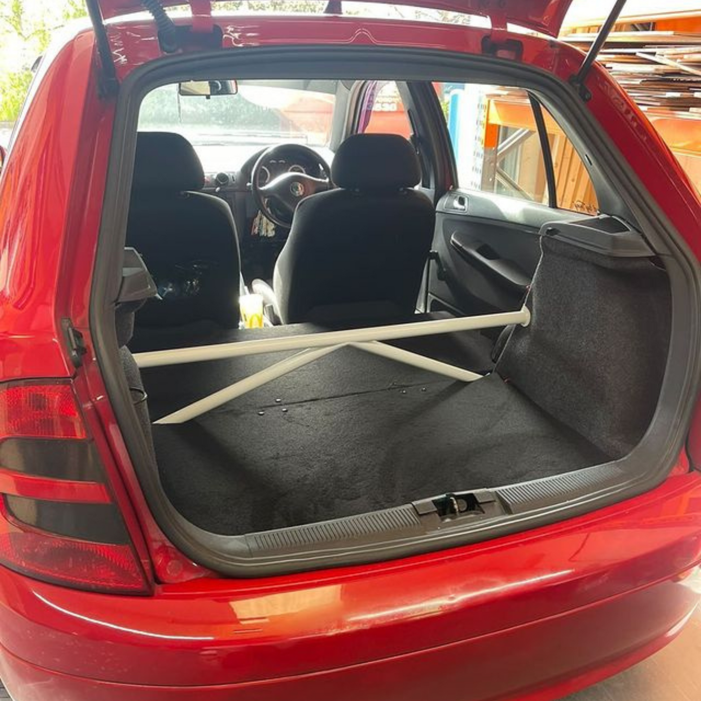 Skoda Fabia VRS Mk1 Rear seat delete