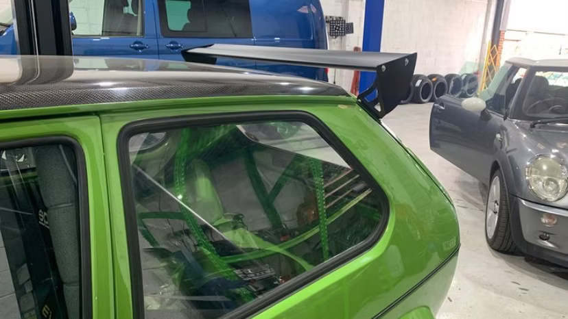 Volkswagen Golf mk1 Side Mount Spoiler Kit By MGC Modifications