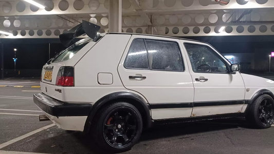 Volkswagen Golf mk2 Side Mount Spoiler Kit By MGC Modifications