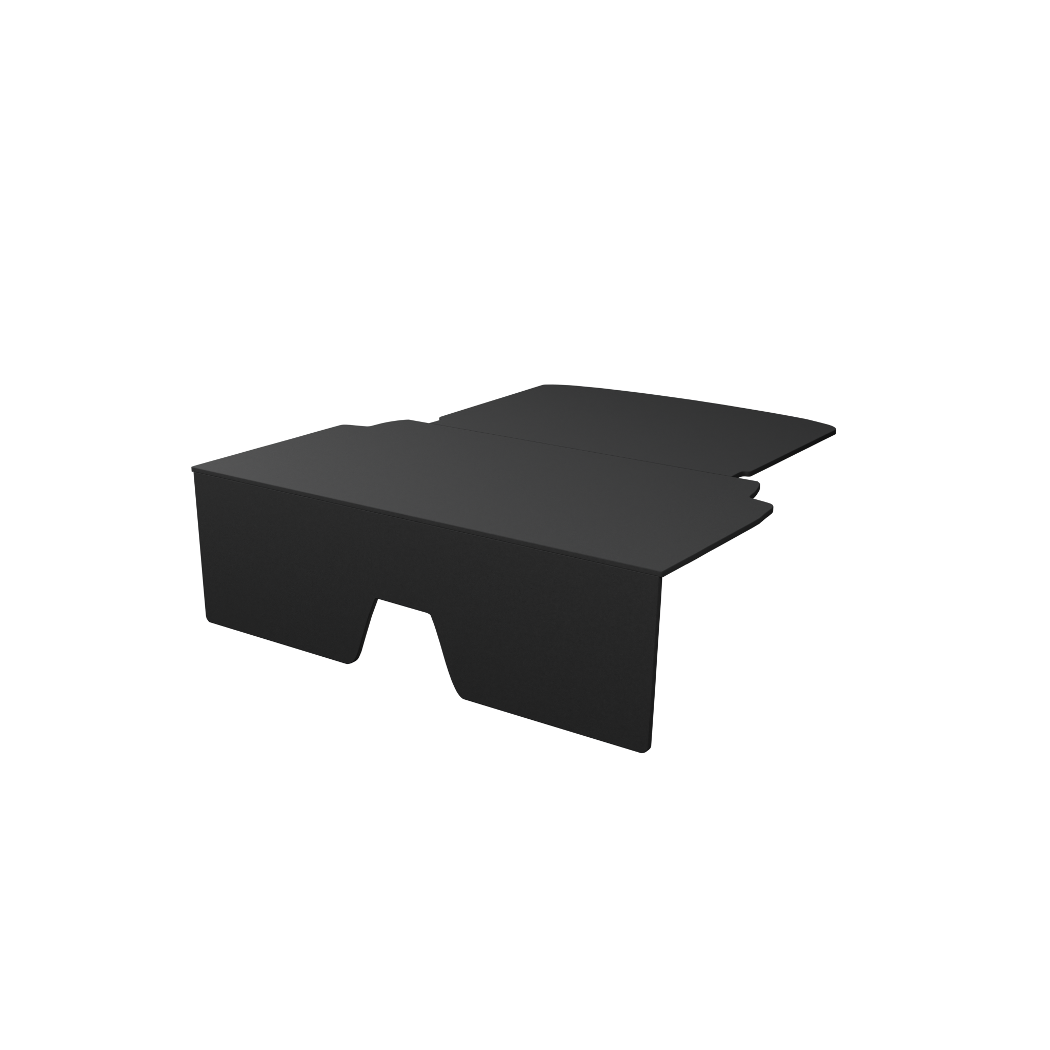Audi A1/S1 rear seat delete · Black OEM Carpet · view 1