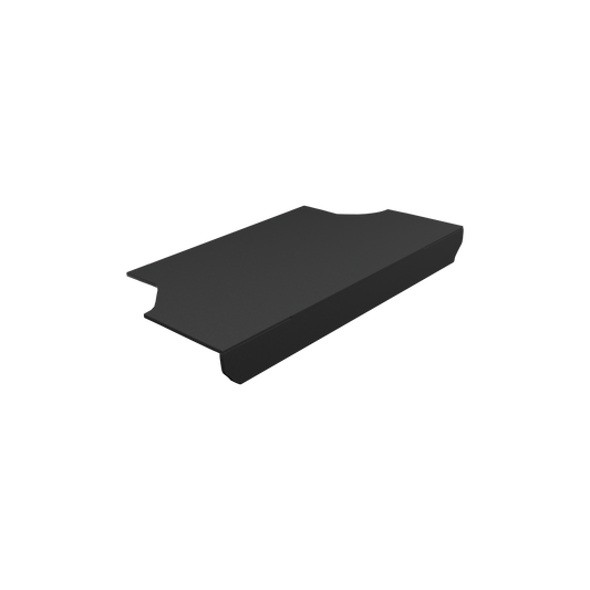 BMW 4 Series F32 Rear seat delete in Black OEM Carpet, transparent background