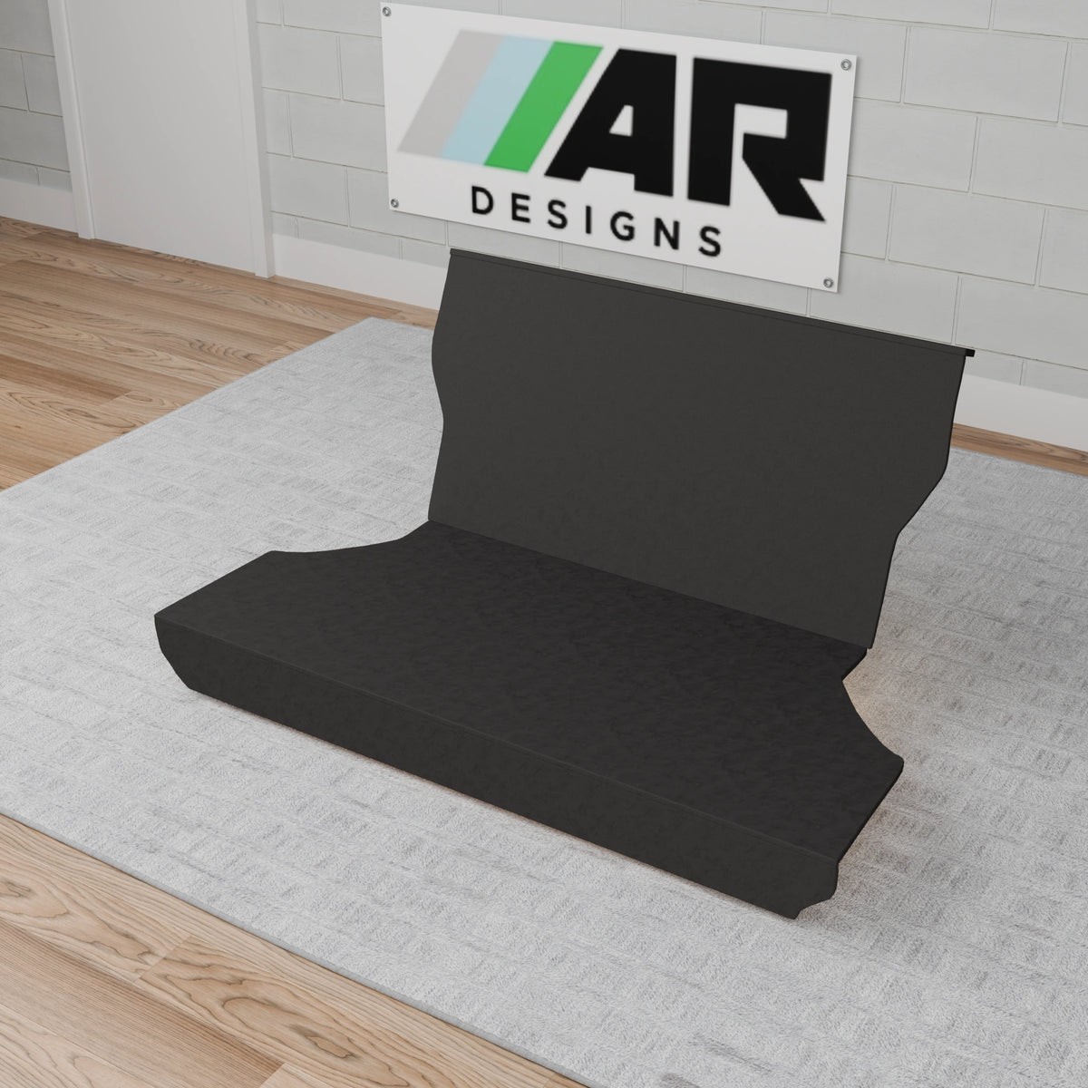 BMW M2 - Angled Close Off rear seat delete kit in Alcantara