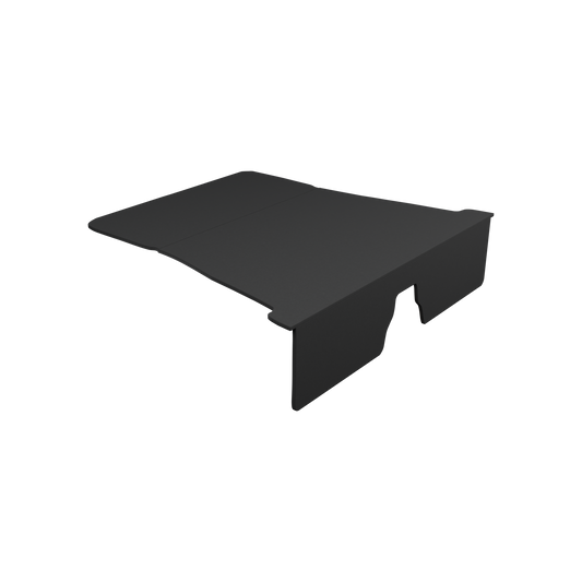 Mini Cooper R50 R53 Rear Seat Delete in Black OEM Carpet, transparent background