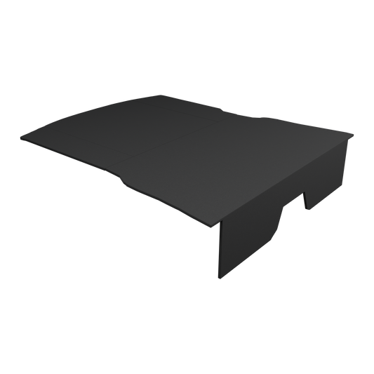 Renault Megane Mk3 RS 250 265 275 Rear Seat Delete in Black OEM Carpet, transparent background