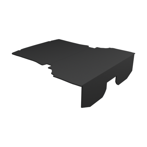 Seat Leon Mk1 Cupra R Rear Seat Delete in Black OEM Carpet, transparent background