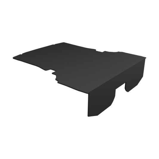 Seat Leon Mk1 Cupra R Rear Seat Delete in Black OEM Carpet, transparent background