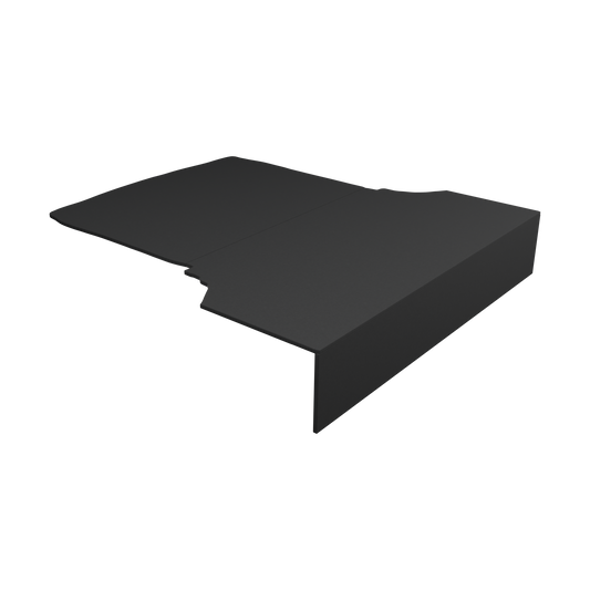 Seat Leon Mk2 Cupra R Rear Seat Delete in Black OEM Carpet, transparent background