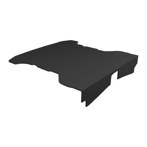 Toyota GR86 Rear Seat Delete in Black OEM Carpet, transparent background