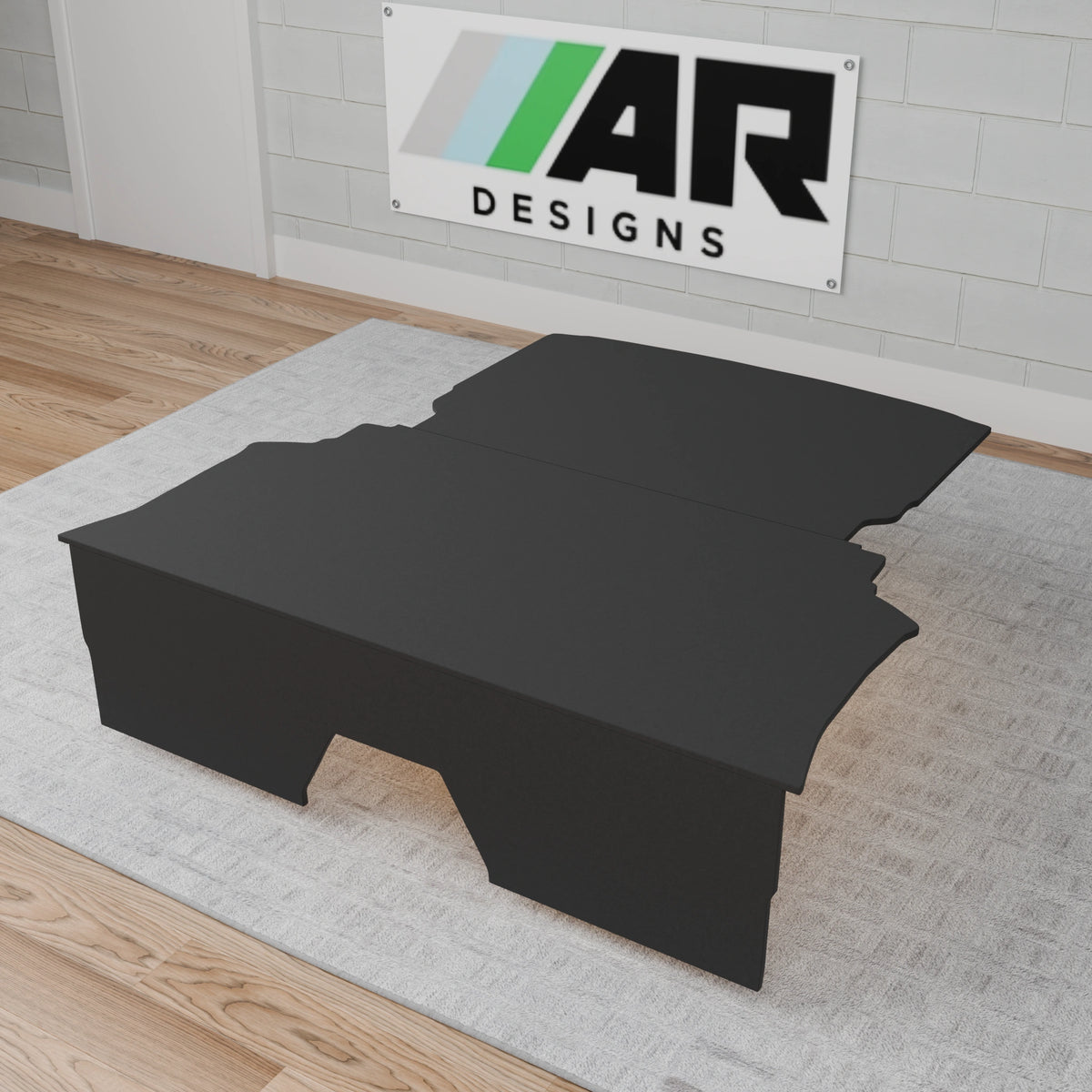 Volkswagen Polo GTI 2020 rear seat delete kit in black OEM carpet