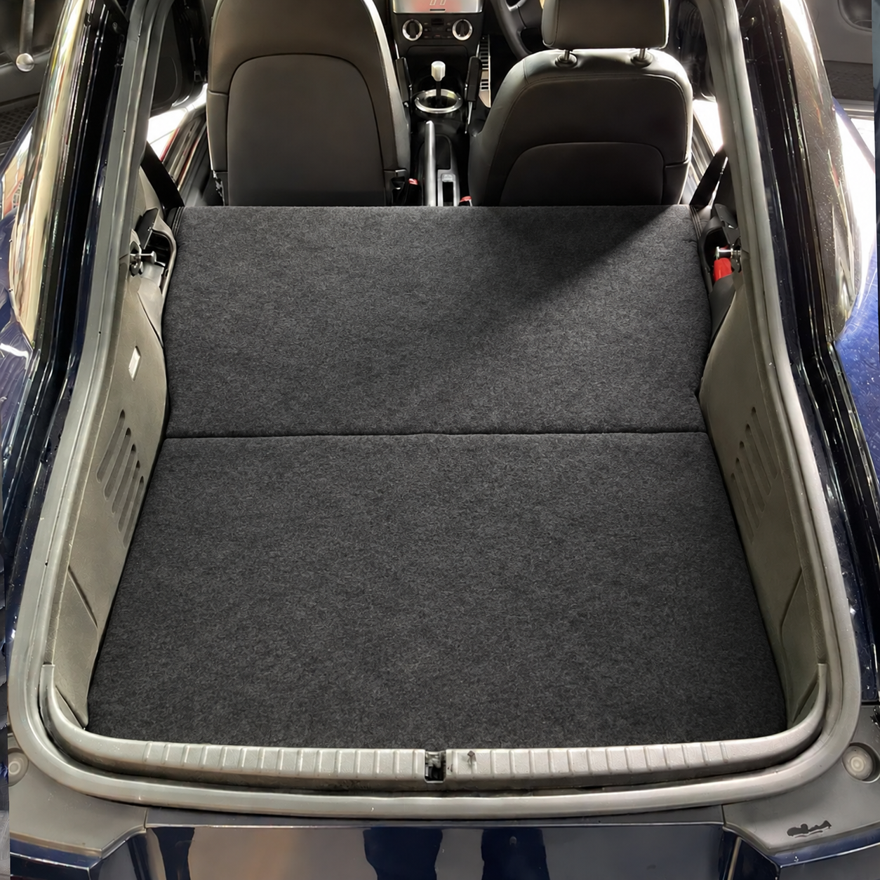 Audi TT Mk1 8N installed floor kit
