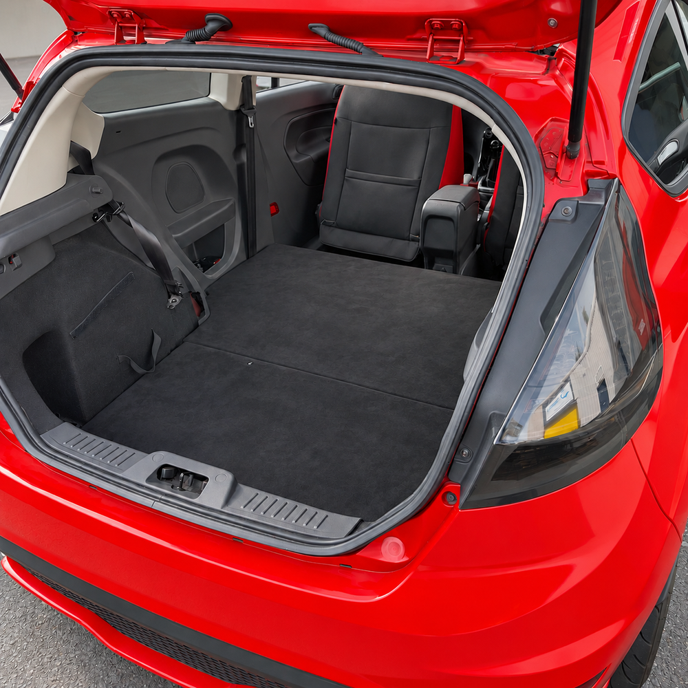 Fiesta Mk7 rear seat delete installed — photo 1