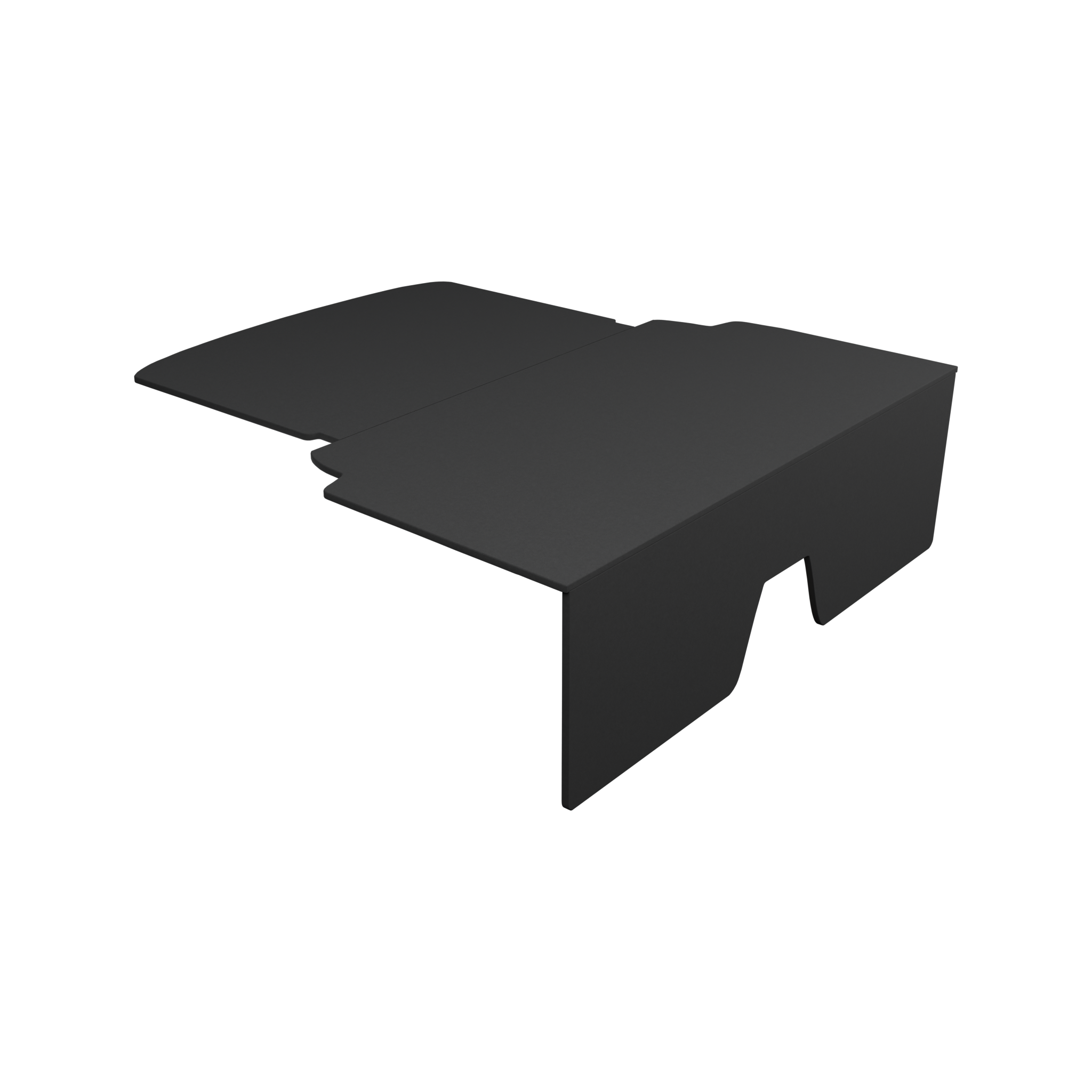 Audi A1/S1 rear seat delete · Black OEM Carpet · view 2