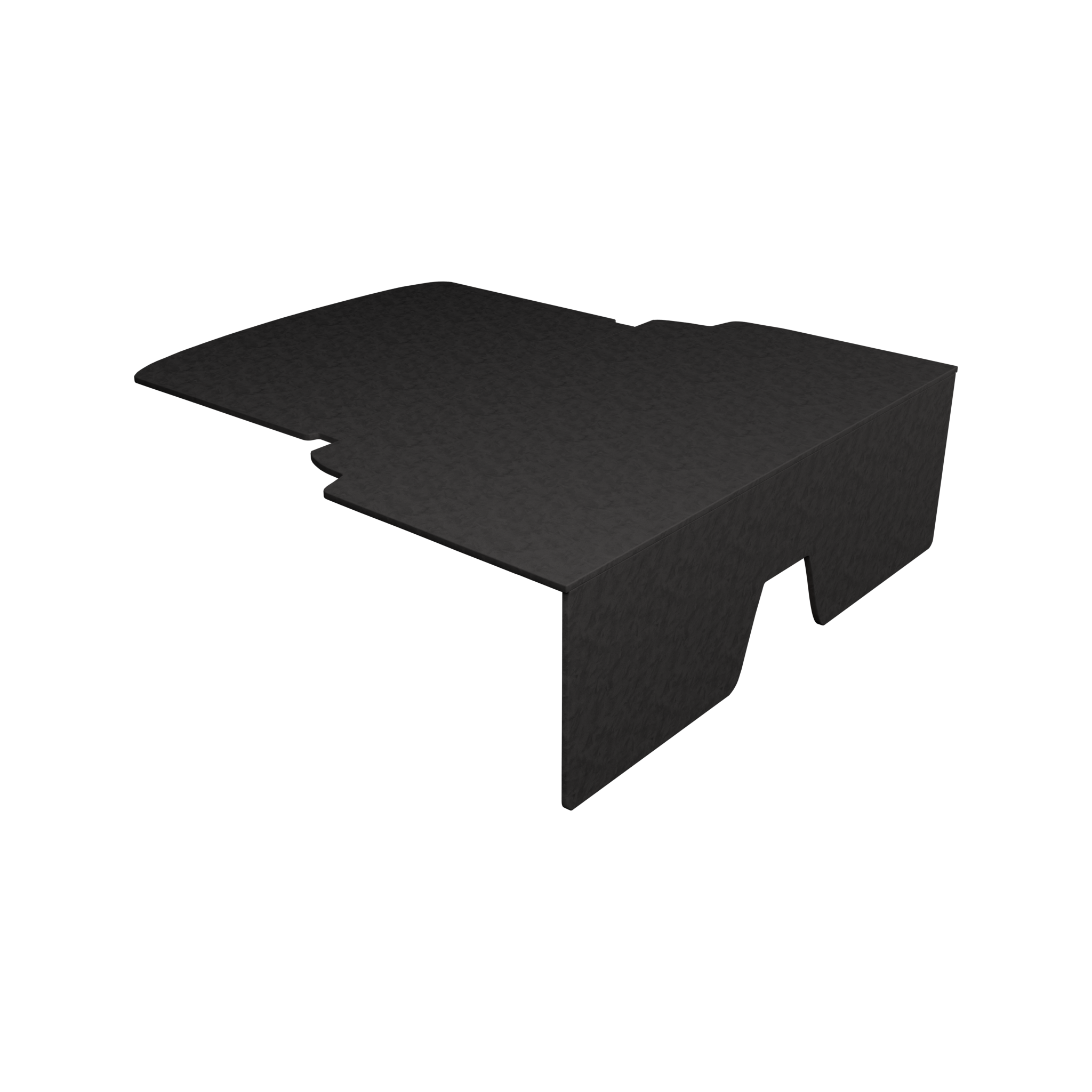Audi A1/S1 rear seat delete · Stretch Suede · view 2