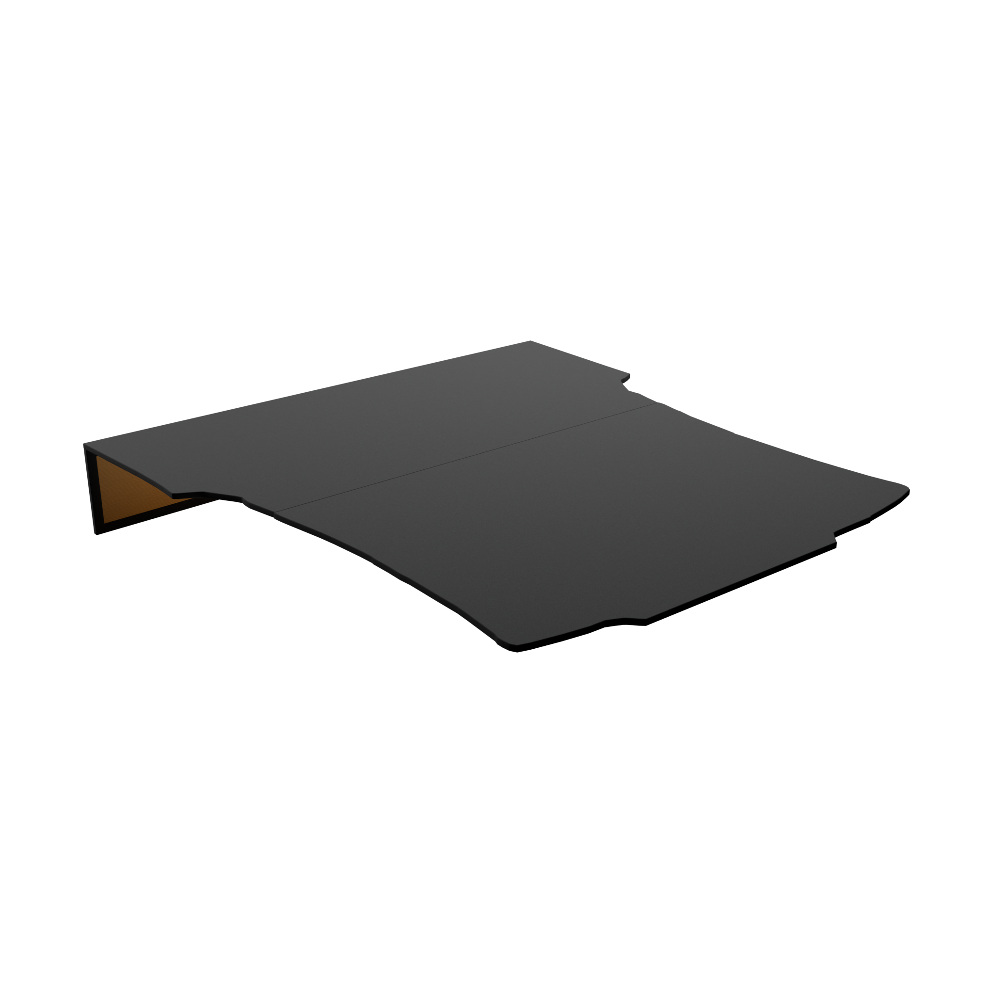 Audi A3 / S3 8L Black OEM Carpet / Standard kit render, view 4