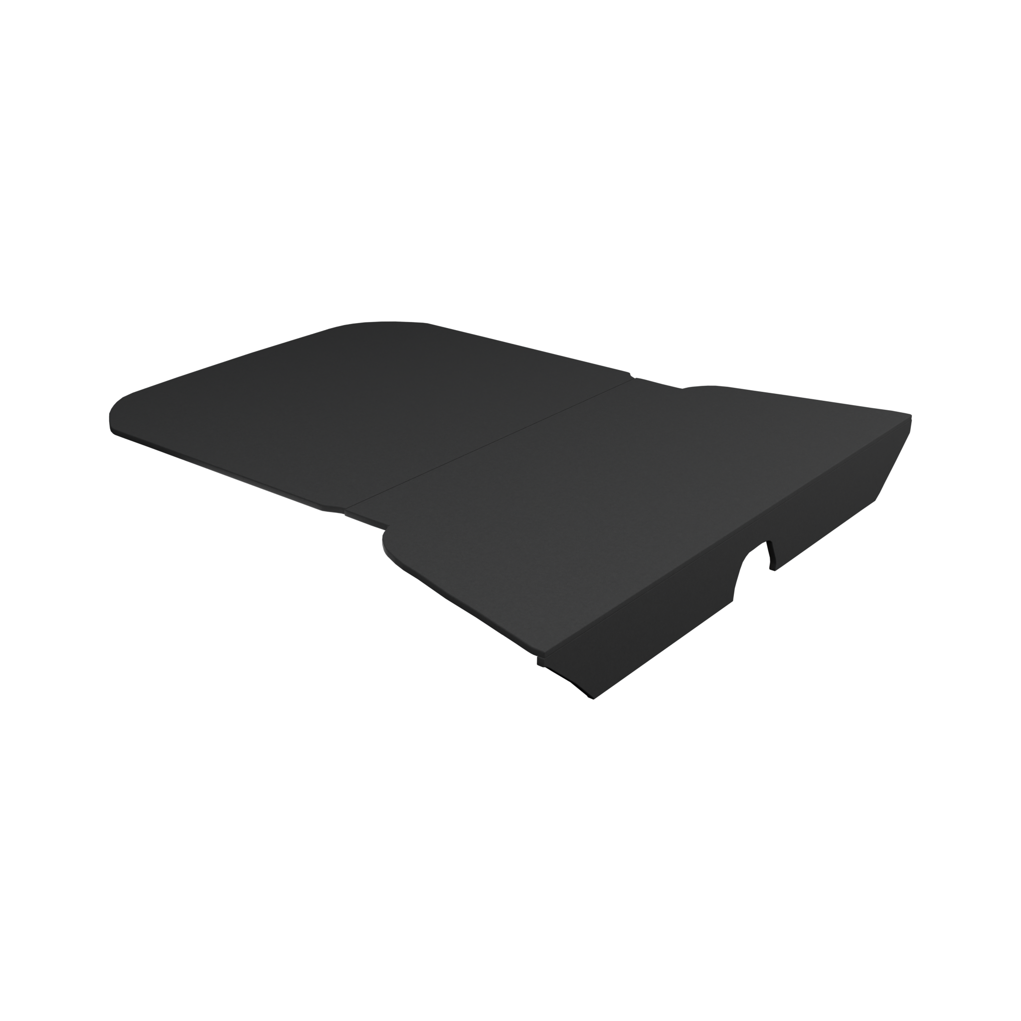 Audi TT Mk3 8S Black OEM Carpet kit render, view 2