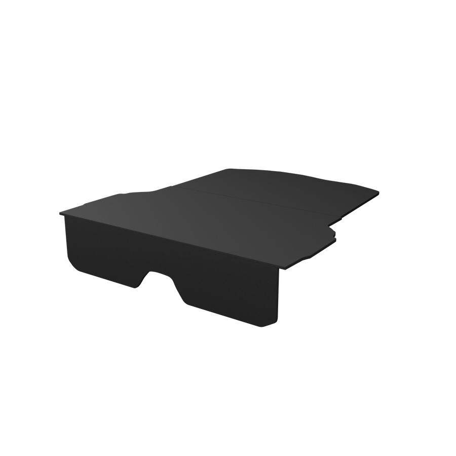 Fiesta Mk7 / Mk7.5 rear seat delete — Black OEM Carpet — Standard — view 1